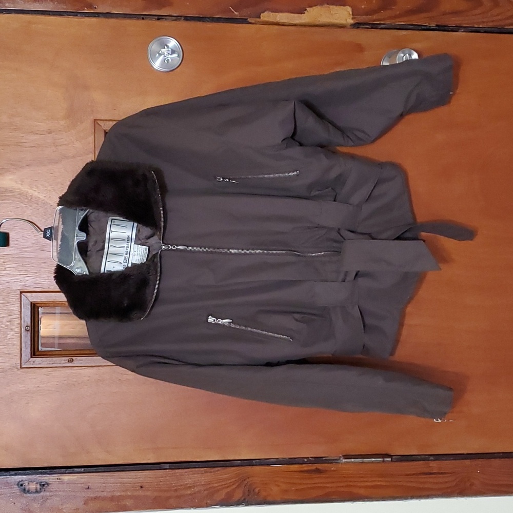 B.B. DAKOTA mid-weight BROWN jacket, size S